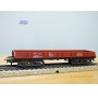 Märklin 4473,  wagon plat   à bogies  type  Rlmms   DB   BO
