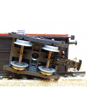 Märklin 4473,  wagon plat   à bogies  type  Rlmms   DB   BO