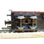 Märklin 4473,  wagon plat   à bogies  type  Rlmms   DB   BO