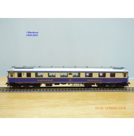 LILIPUT  822 00, voiture salon avec cuisine 1 Kl. type SA 4ük   N°:20505   Rheingold  DR   neuf    BO