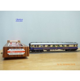 LILIPUT  822 00, voiture salon avec cuisine 1 Kl. type SA 4ük   N°:20505   Rheingold  DR   neuf    BO
