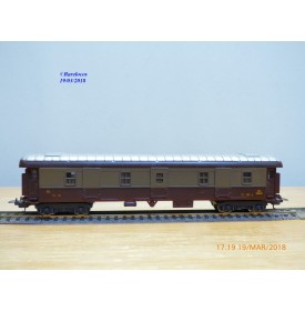 LIMA véro 9301,  fourgon grandes lignes type DUz  N°: 28878  FS  BO