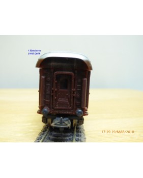 LIMA véro 9301,  fourgon grandes lignes type DUz  N°: 28878  FS  BO