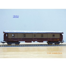 LIMA véro 9301,  fourgon grandes lignes type DUz  N°: 28878  FS  BO