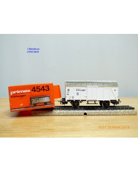 PRIMEX ( Märklin )  4543, wagon réfrigérant  type Gm 39  marquage Kühlwagen  DB  neuf    BO