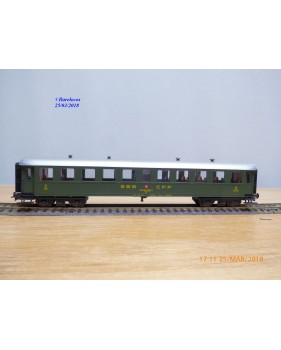 ROCO 44200A,  voiture 2 Kl. MBS   BO
