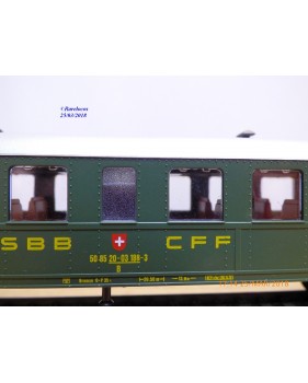 ROCO 44200A,  voiture 2 Kl. MBS   BO