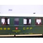 ROCO 44200A,  voiture 2 Kl. MBS   BO