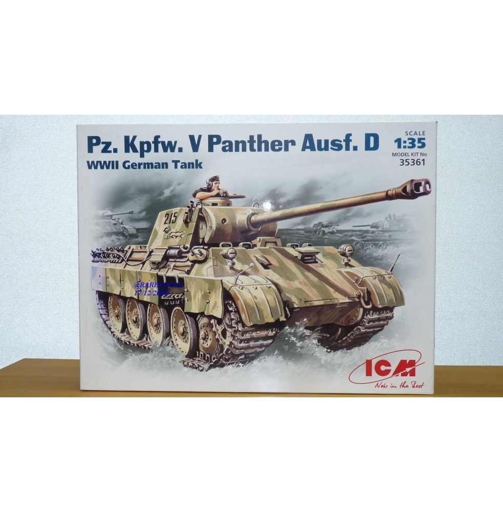 ICM 35361 char allemand Panther D Pz.Kpfw V 1/35