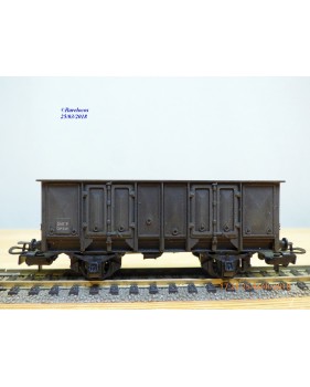 HORNBY acHO 708, wagon tombereau avec chargement de charbon     SNCF   BO
