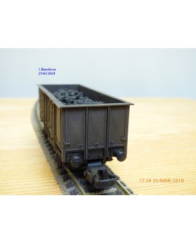 HORNBY acHO 708, wagon tombereau avec chargement de charbon     SNCF   BO