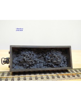 HORNBY acHO 708, wagon tombereau avec chargement de charbon     SNCF   BO