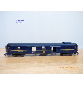 JEP / RATEAU  6656, fourgon grandes lignes   CIWL   N° 1240   SNCF  