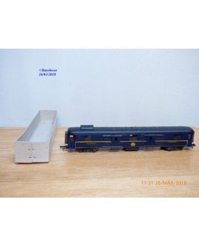 JEP / RATEAU  6656, fourgon grandes lignes   CIWL   N° 1240   SNCF  