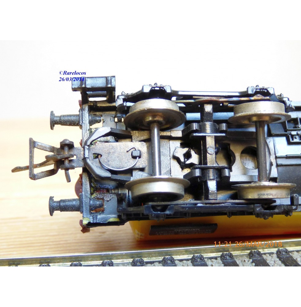 BRAWA 2051 guterwagen WAGON CITERNE deutsche SHELL hamburg DB
