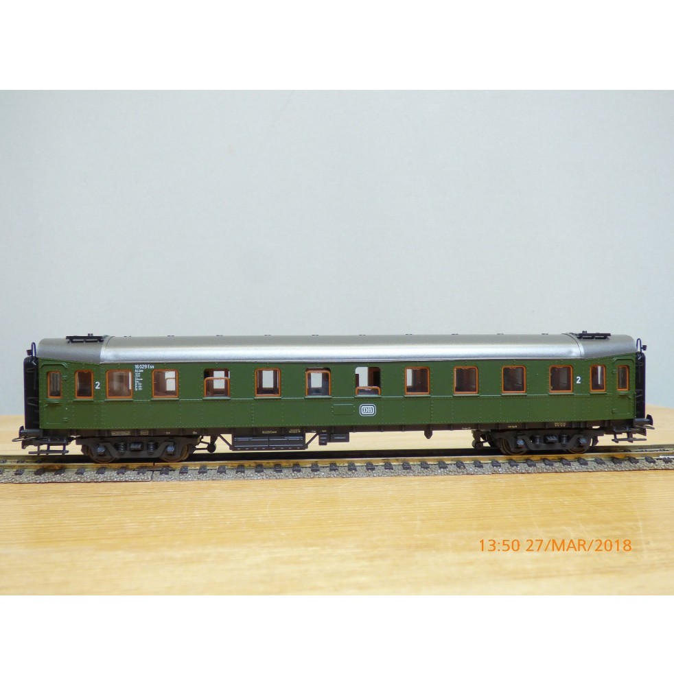ROCO 44227A voiture unifiée 2  ème classe type B SBB BO