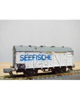 ROKAL métal  G 236, wagon frigo Seeefische  DB  