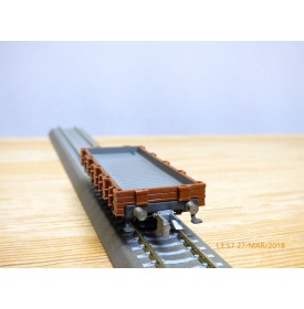 ROKAL métal  G 246, wagon plat à 2 essieux   DB  
