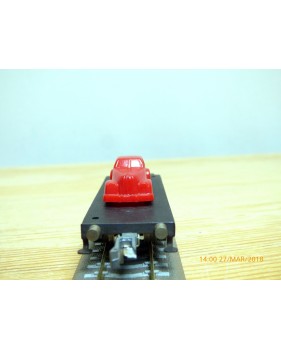 ROKAL métal  G 246, wagon plat à 2 essieux   DB  