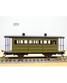 KAWAI 2764?, voiture ancienne à plate formes d' extrémité  JNR  BO