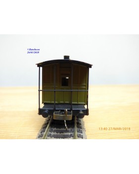 KAWAI 2764?, voiture ancienne à plate formes d' extrémité  JNR  BO