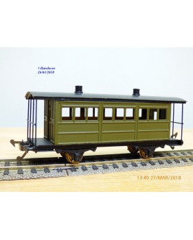 KAWAI 2764?, voiture ancienne à plate formes d' extrémité  JNR  BO