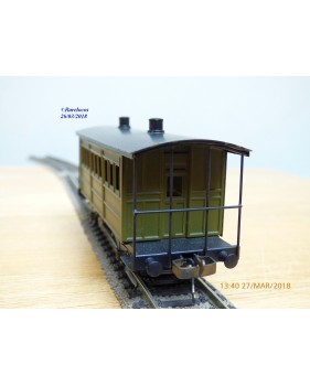 KAWAI 2764?, voiture ancienne à plate formes d' extrémité  JNR  BO