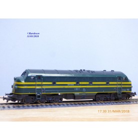 Fleischmann 1385 - 2, loco diesel A1A A1A   Nohab  série 204   SNCB   neuf   BO