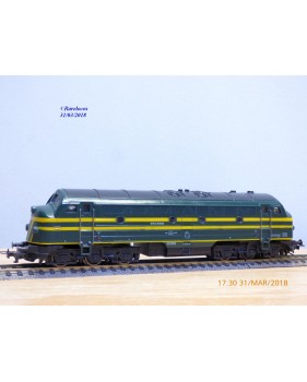 Fleischmann 1385 - 2, loco diesel A1A A1A   Nohab  série 204   SNCB   neuf   BO