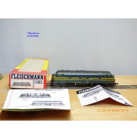 Fleischmann 1385 - 2, loco diesel A1A A1A   Nohab  série 204   SNCB   neuf   BO