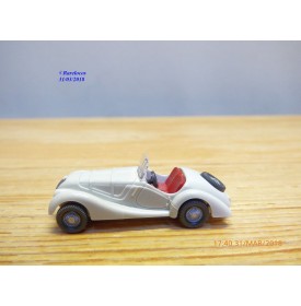 WIKING   ,  BMW 328  blanche   1/87   HO