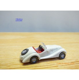 WIKING   ,  BMW 328  blanche   1/87   HO