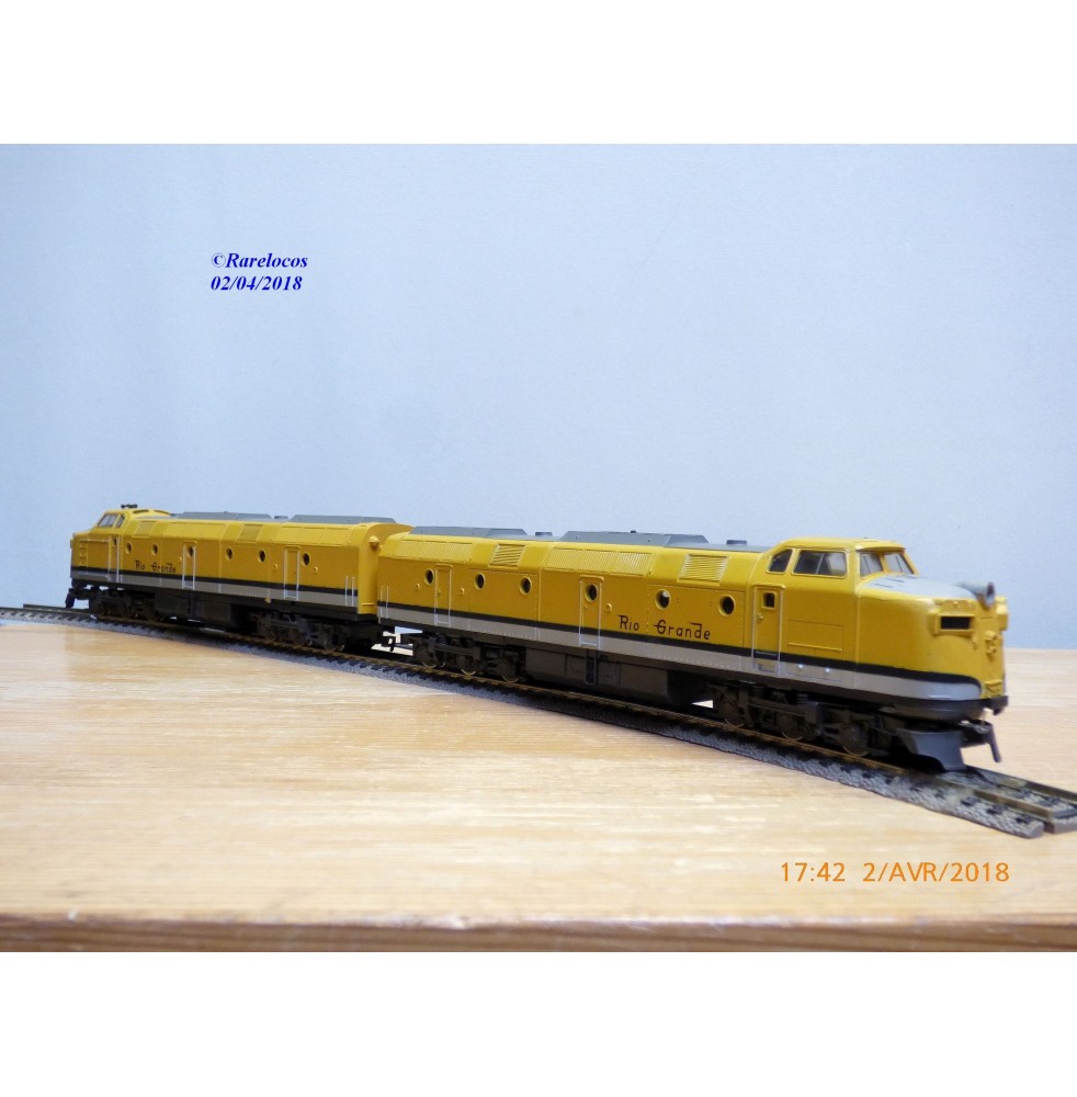 RIVAROSSI 1985, locos diesel hydraulique Krauss Maffei  ML 4000  RIO GRANDE    BO