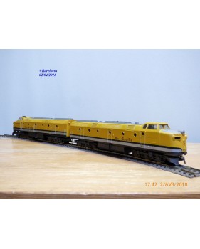 RIVAROSSI 1985, locos diesel hydraulique Krauss Maffei  ML 4000  RIO GRANDE    BO