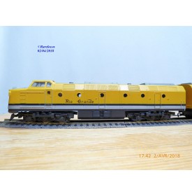 RIVAROSSI 1985, locos diesel hydraulique Krauss Maffei  ML 4000  RIO GRANDE    BO
