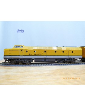 RIVAROSSI 1985, locos diesel hydraulique Krauss Maffei  ML 4000  RIO GRANDE    BO