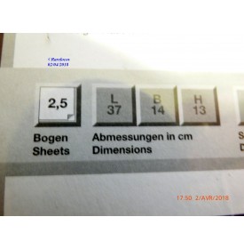 Schreiber-Bogen 619, kit en carton gare Friedbach  neuf   BO  HO 1/87