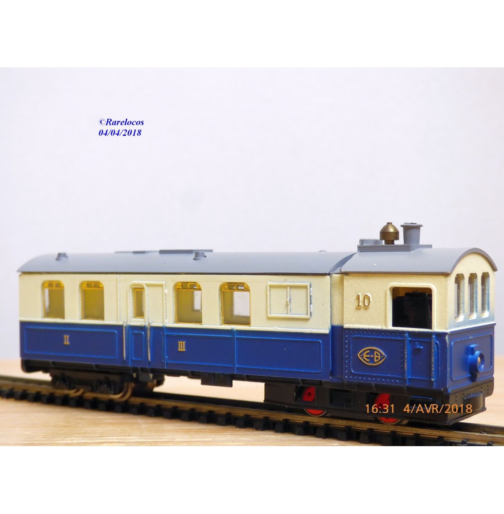 EGGER BAHN 1010,  automotrice articulée à vapeur Ruhr -Lippe BO