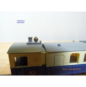 EGGER BAHN 1010,  automotrice articulée à vapeur Ruhr -Lippe BO