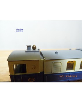 EGGER BAHN 1010,  automotrice articulée à vapeur Ruhr -Lippe BO