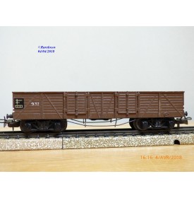 Märklin ancien 331 . 3,   wagon tombereau  DB  