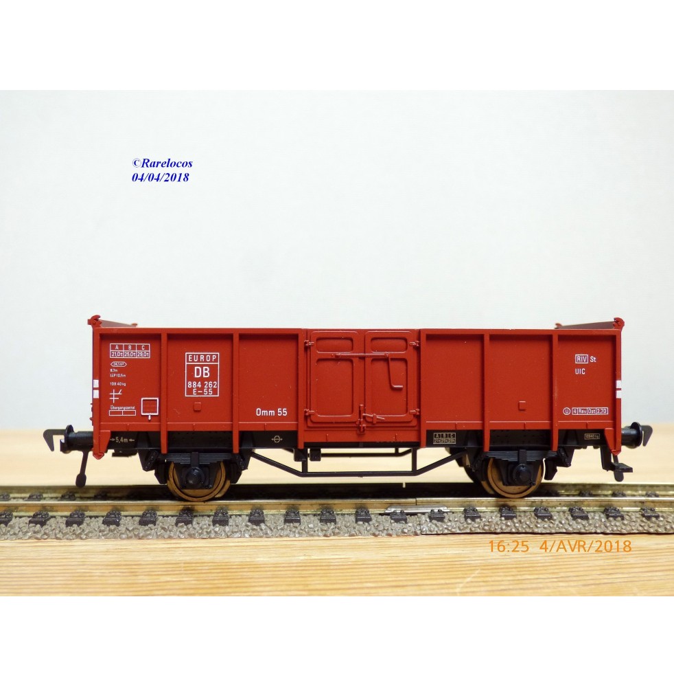 FLEISCHMANN 5205,  wagon tombereau type Omm 55 EUROP    DB  neuf   BO
