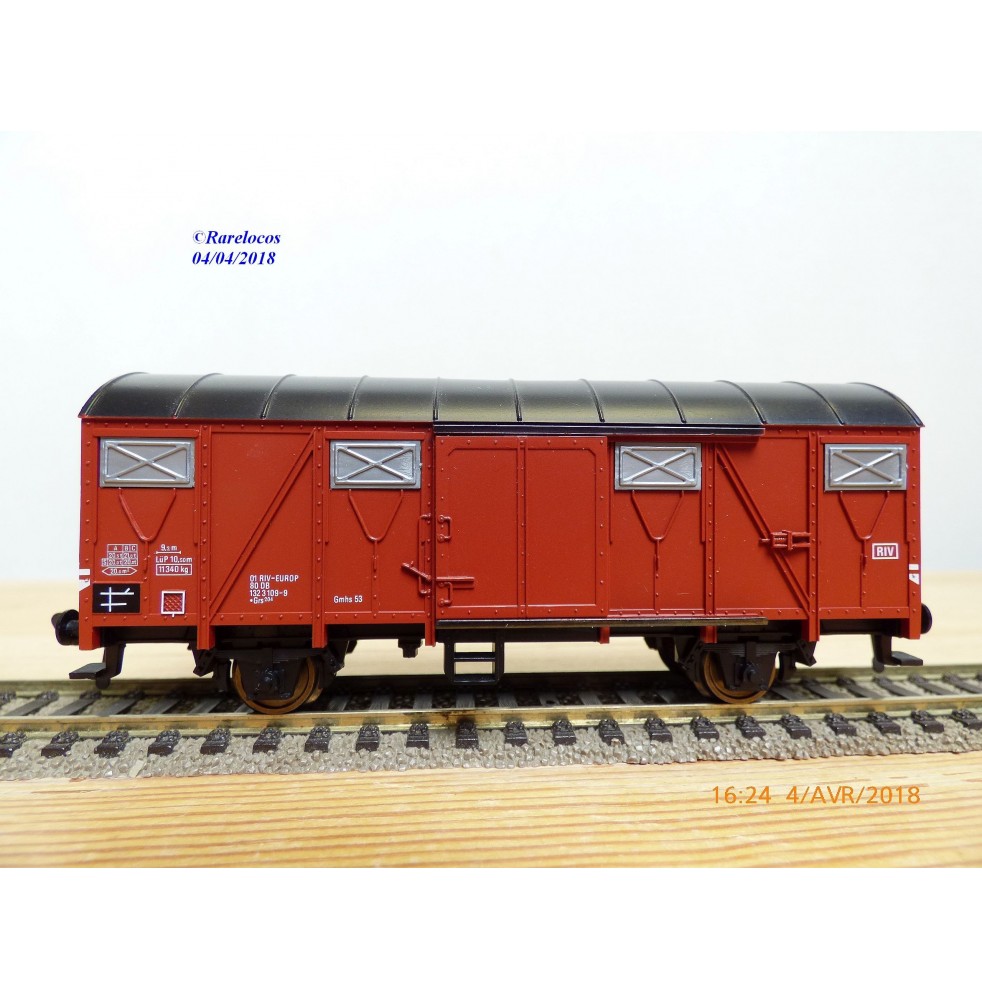 FLEISCHMANN 5207 wagon tombereau EUROP type 1215 SNCB BO