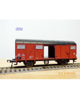 FLEISCHMANN 5207 wagon tombereau EUROP type 1215 SNCB BO