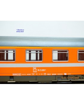 ROCO 44227A voiture unifiée 2  ème classe type B SBB BO