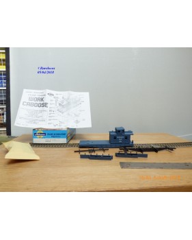 ATHEARN 1270, wagon de queue atelier ( work caboose )  WABASH  neuf   BO