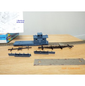 ATHEARN 1270, wagon de queue atelier ( work caboose )  WABASH  neuf   BO