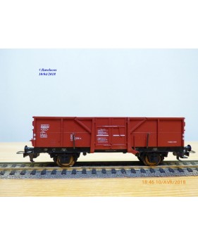 FLEISCHMANN 5502,  wagon tombereau basculant à déchargement central type El- u 061   DB  neuf   BO