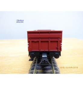 FLEISCHMANN 5502,  wagon tombereau basculant à déchargement central type El- u 061   DB  neuf   BO