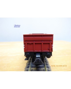 FLEISCHMANN 5502,  wagon tombereau basculant à déchargement central type El- u 061   DB  neuf   BO